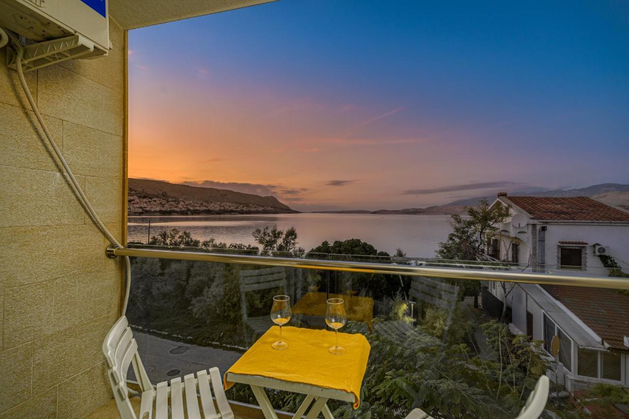 Studio Holiday Adriatic Đảo Pag Ngoại thất bức ảnh